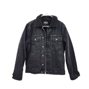 Cotton On 91 Women's Faux Shearling Lined Jean Jacket